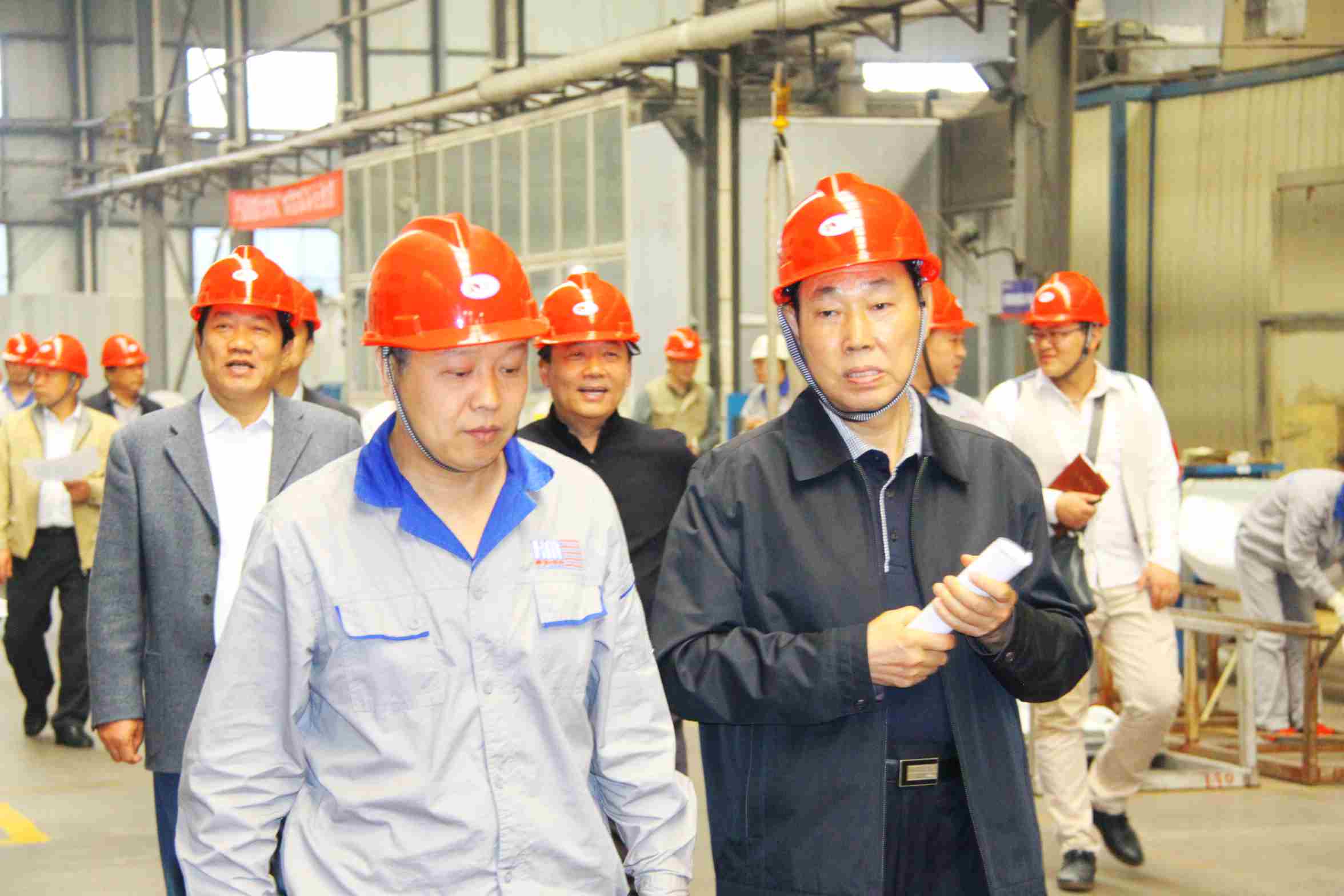 郝建生会长调研登电集团精益改善