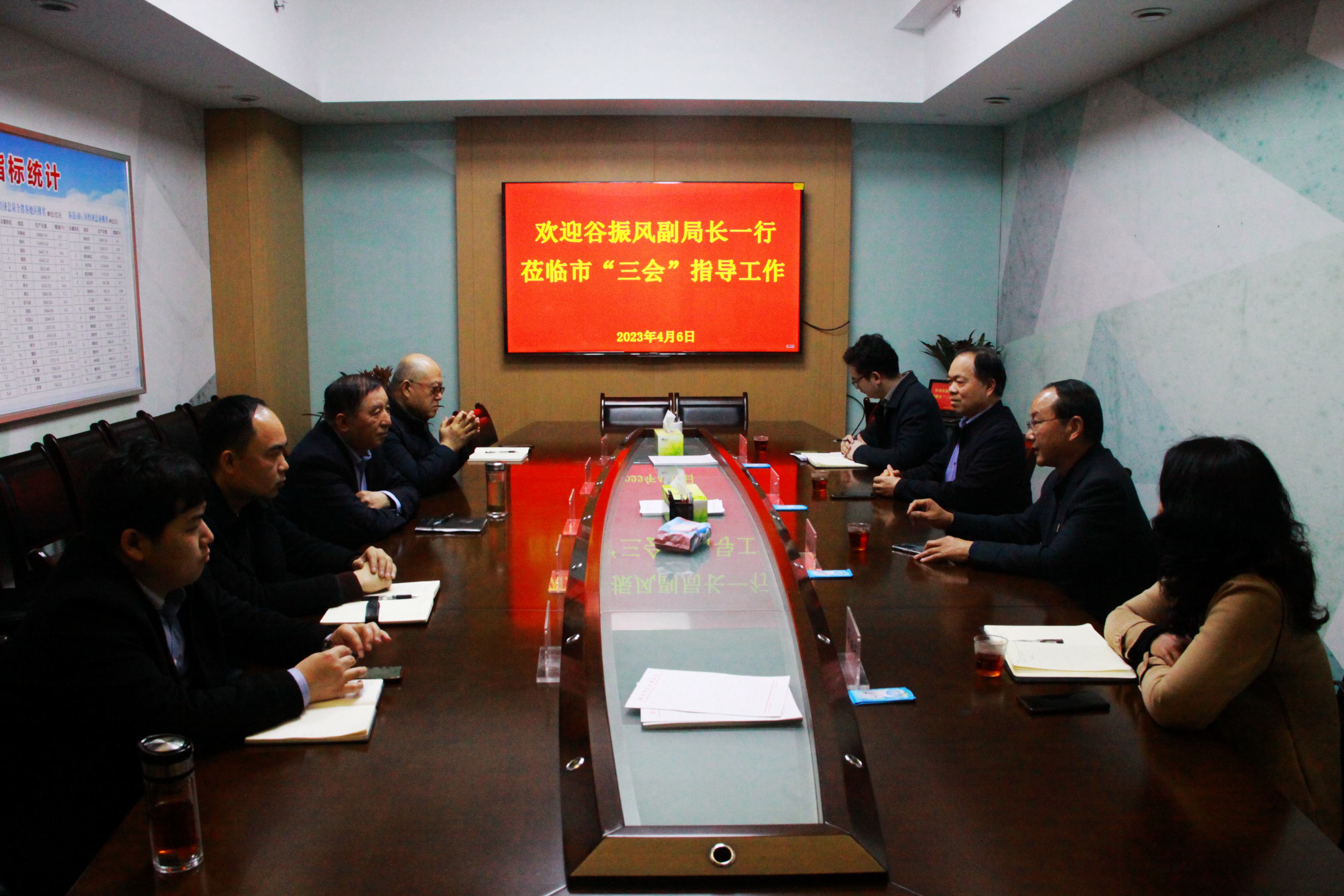 谷振风到市“三会”调研指导工作